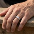The Infinity Channel | Round Lab-Grown Diamond Eternity Band