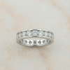 The Infinity Channel | Round Lab-Grown Diamond Eternity Band