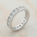 The Infinity Channel | Round Lab-Grown Diamond Eternity Band